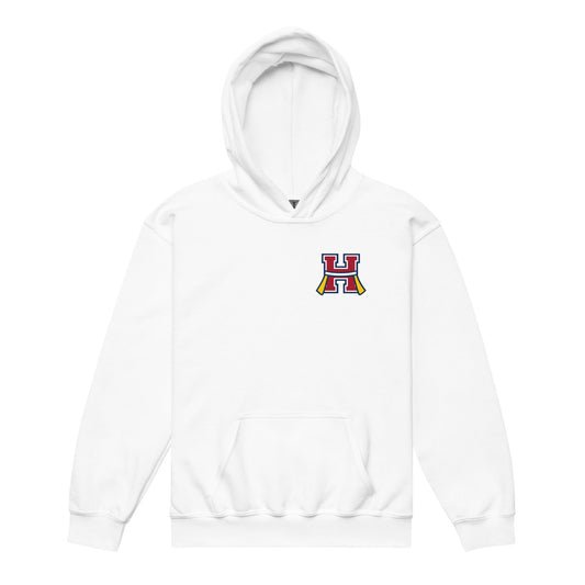 Classic | Youth Hoodie | Hornell Flag Football | H Flags Logo