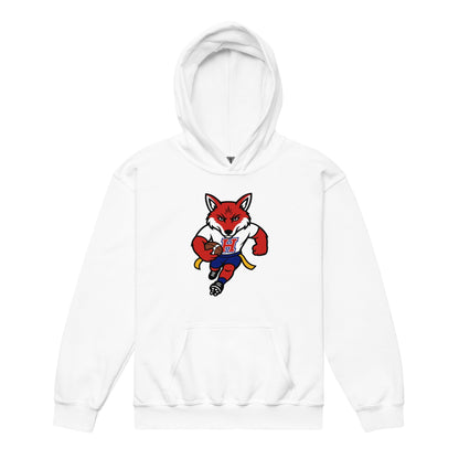 Classic | Youth Hoodie | Hornell Flag Football | Mascot Logo