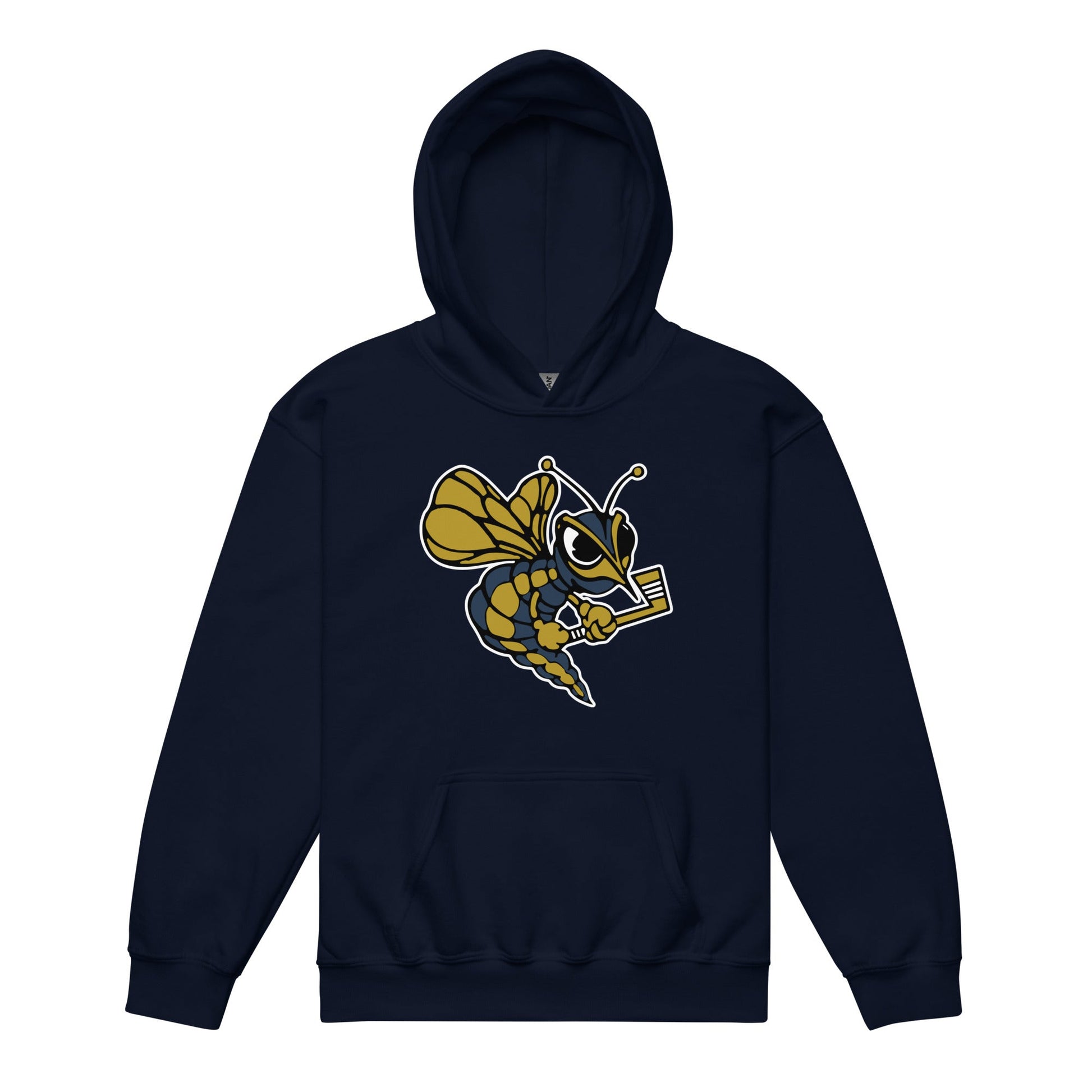 Classic | Youth Hoodie | HORNETS | Mascot Logo