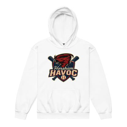 Classic | Youth Hoodie | Horsham Travel Baseball | Havoc Logo