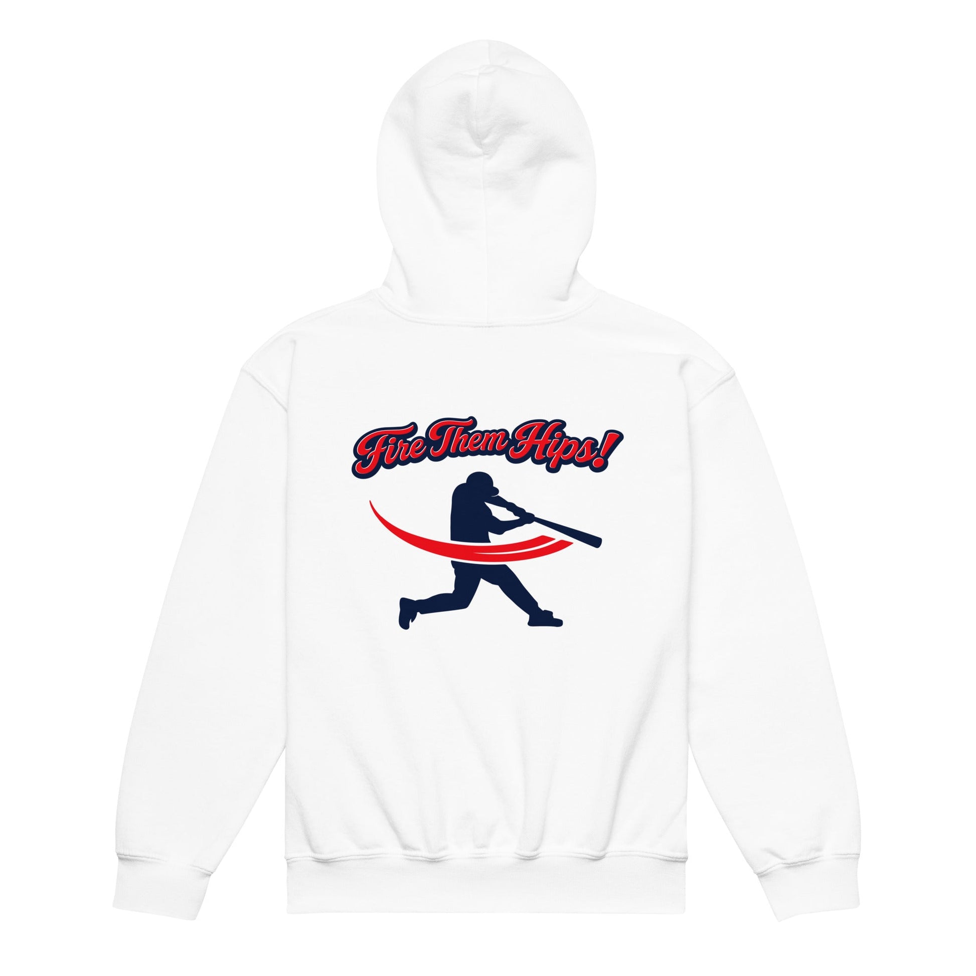 Classic | Youth Hoodie | Horsham Travel Baseball | Home - Run Crest Logo
