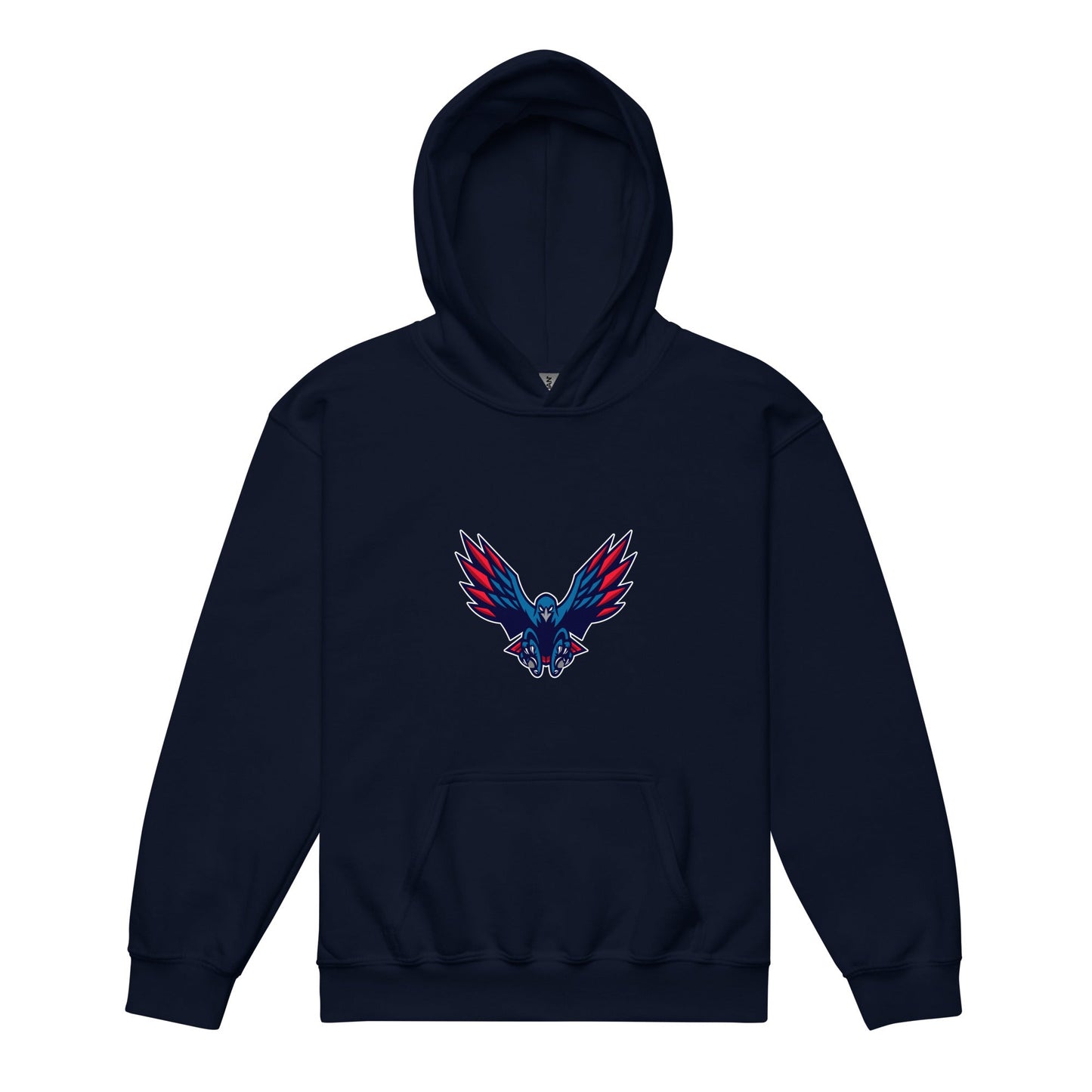 Classic | Youth Hoodie | HSE | Vortex Raptor Mascot Logo