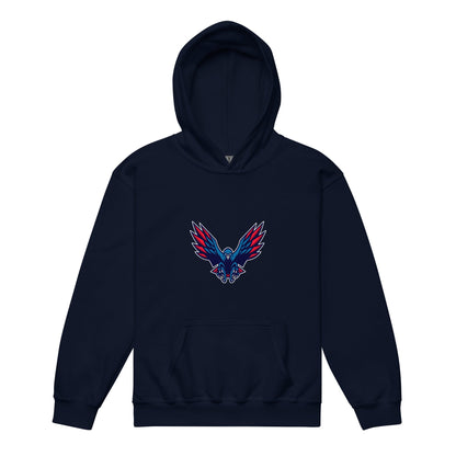 Classic | Youth Hoodie | HSE | Vortex Raptor Mascot Logo