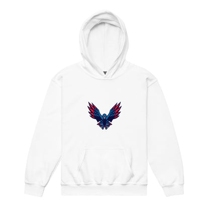 Classic | Youth Hoodie | HSE | Vortex Raptor Mascot Logo