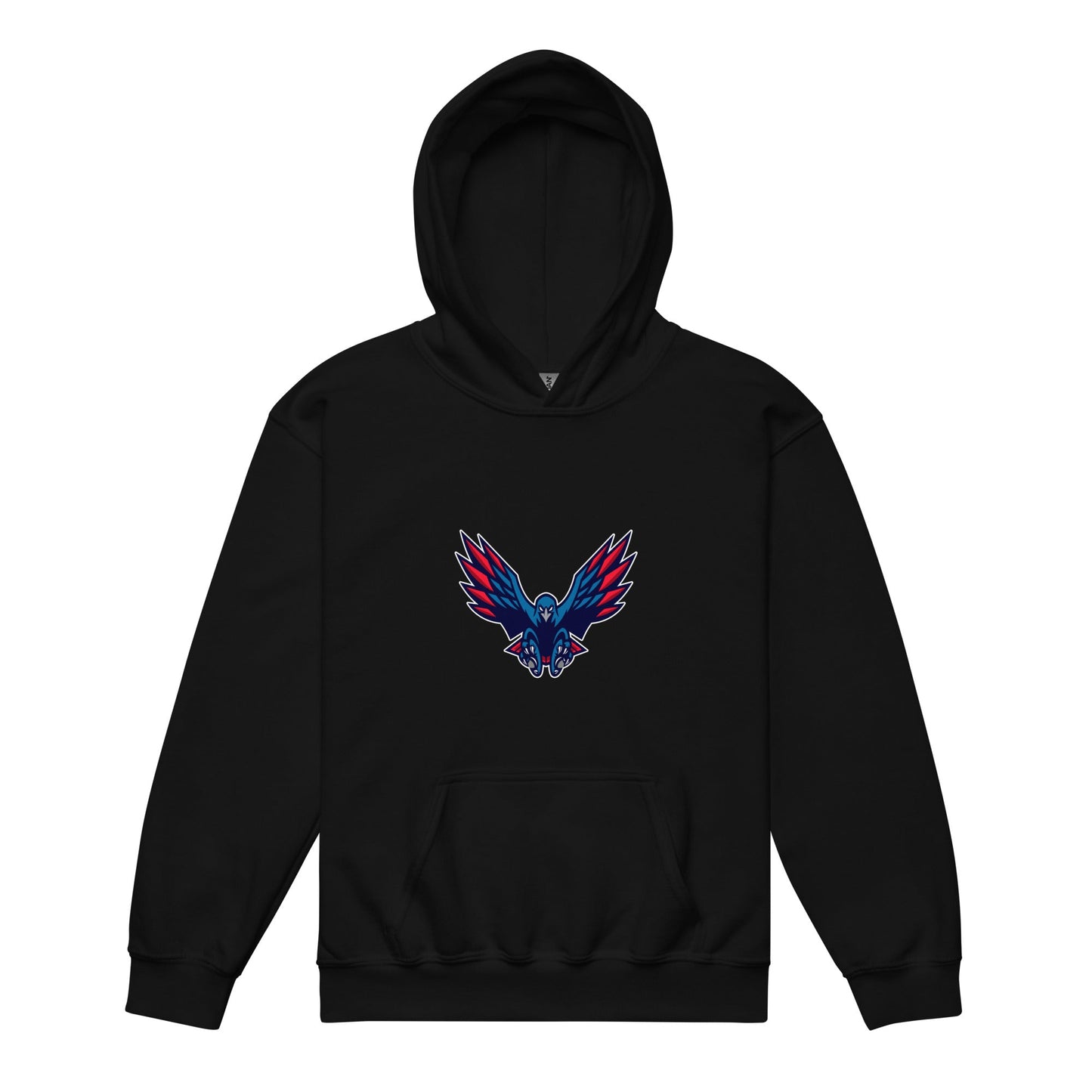 Classic | Youth Hoodie | HSE | Vortex Raptor Mascot Logo