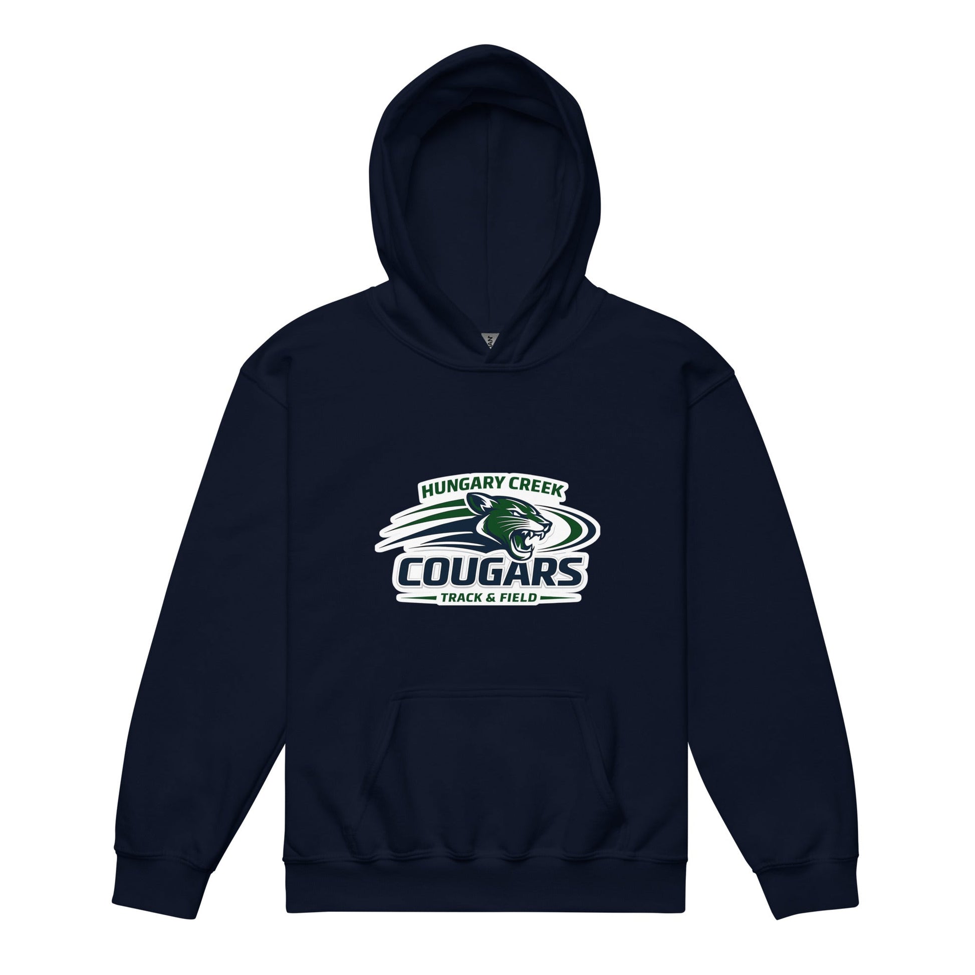 Classic | Youth Hoodie | Hungary Creek Cougar | Modern Icon Logo