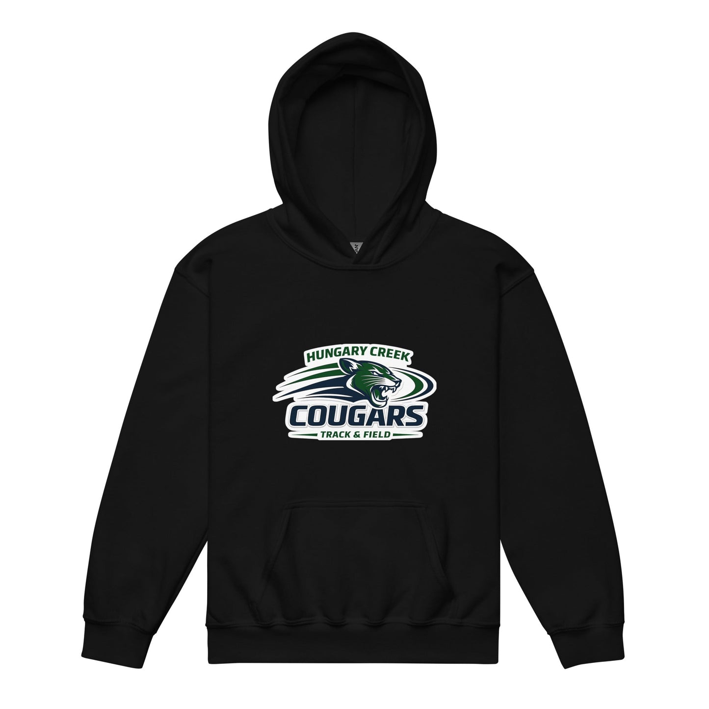 Classic | Youth Hoodie | Hungary Creek Cougar | Modern Icon Logo