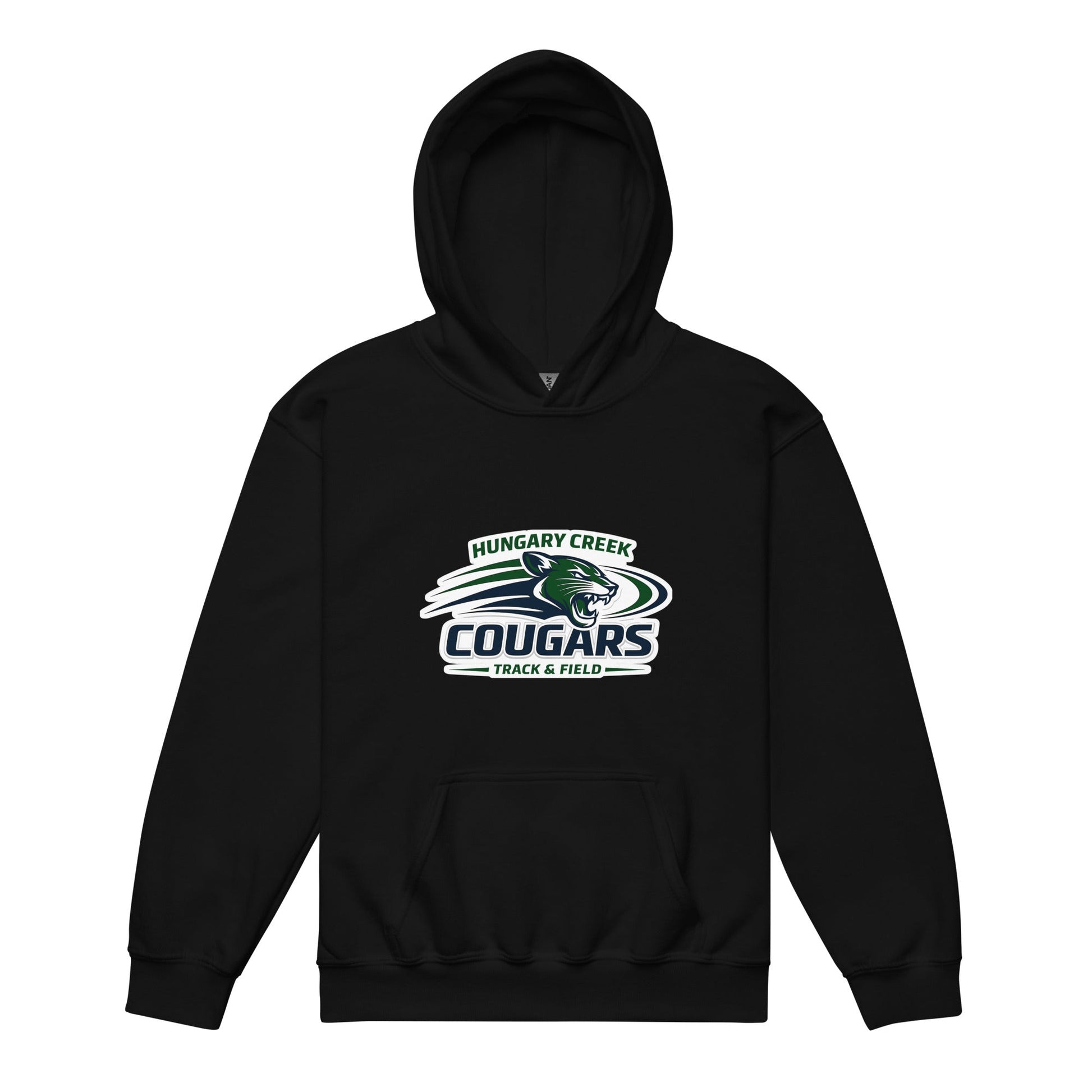 Classic | Youth Hoodie | Hungary Creek Cougar | Modern Icon Logo