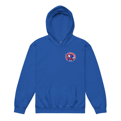 Classic | Youth Hoodie | Hunter | Track & Field Badge Logo