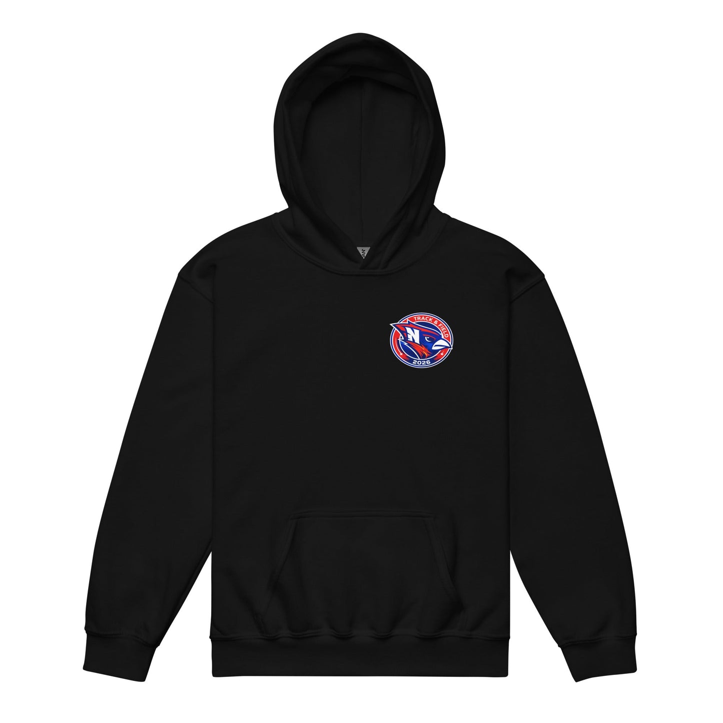 Classic | Youth Hoodie | Hunter | Track & Field Badge Logo