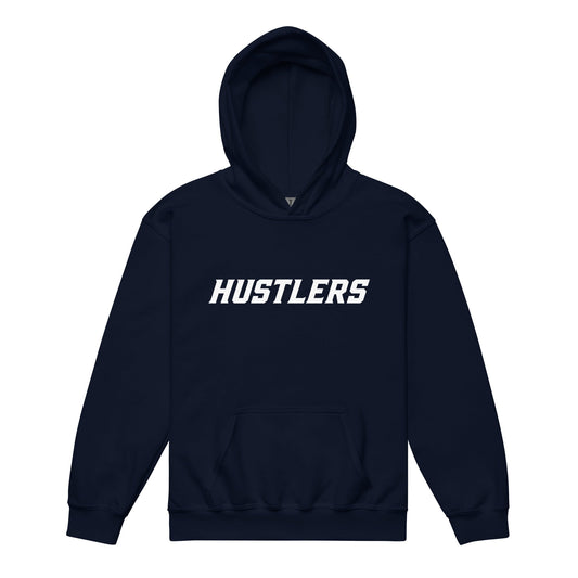 Classic | Youth Hoodie | Hustlers Softball | Modern Script Logo