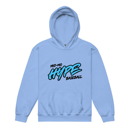 Classic | Youth Hoodie | Hype Baseball Club | Modern Script Logo