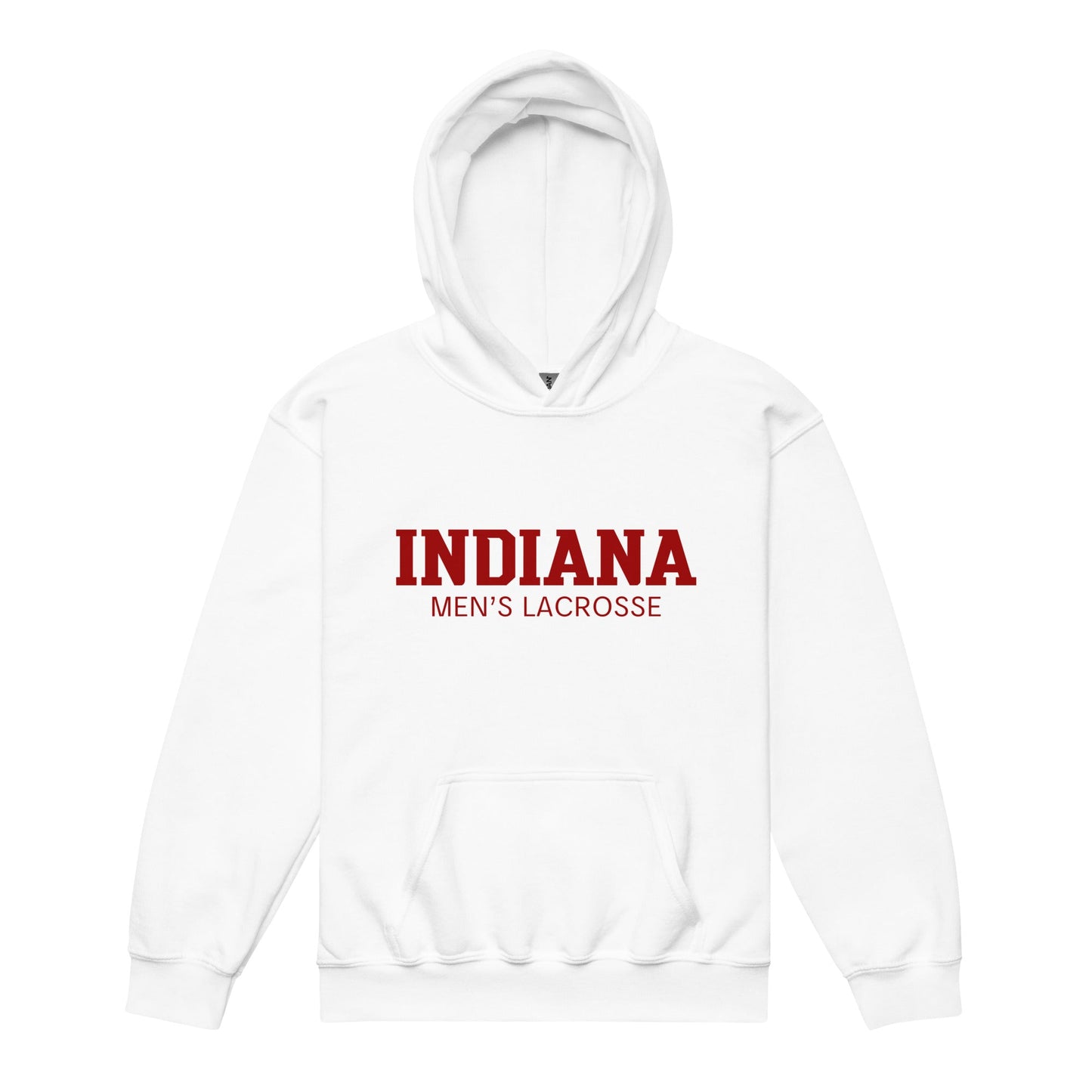 Classic | Youth Hoodie | Indiana University Lacrosse | Script Logo