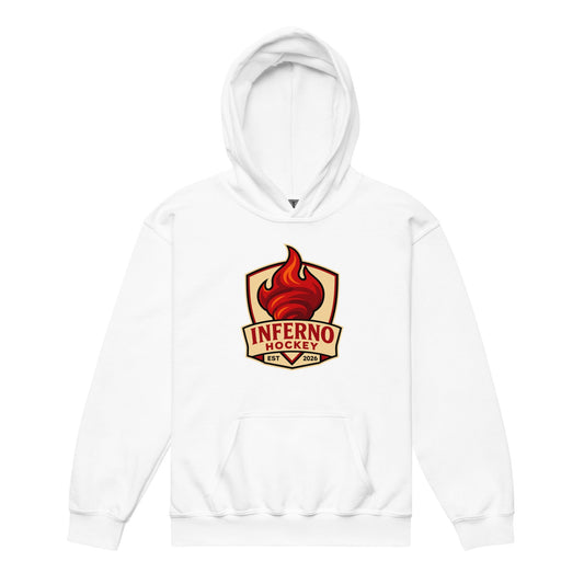 Classic | Youth Hoodie | Inferno Hockey | Crest Logo
