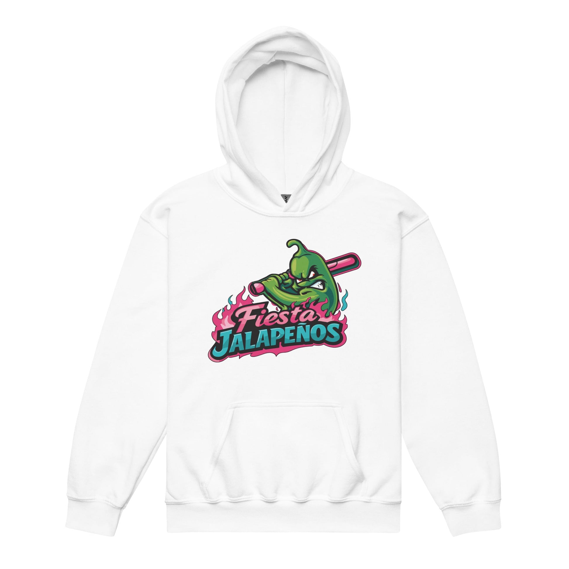 Classic | Youth Hoodie | Jalapenos Baseball | Fiesta Logo
