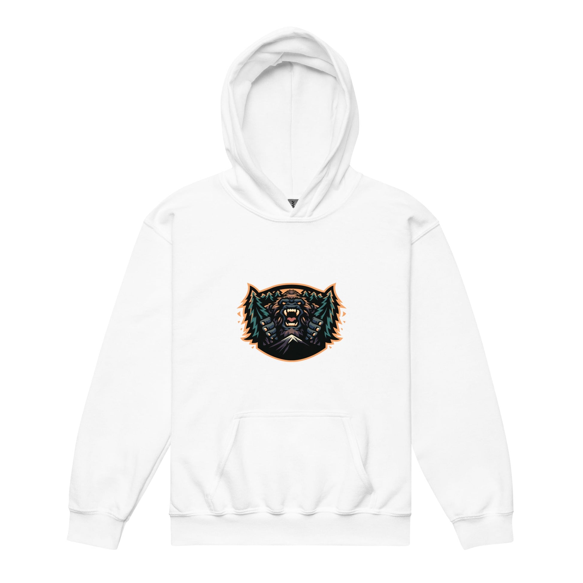Classic | Youth Hoodie | JBLM Bigfoot Hockey Team | Mascot Logo