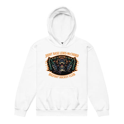 Classic | Youth Hoodie | JBLM Bigfoot Hockey Team | Mascot Logo