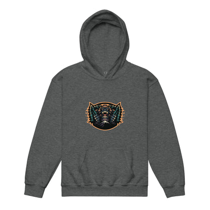 Classic | Youth Hoodie | JBLM Bigfoot Hockey Team | Mascot Logo