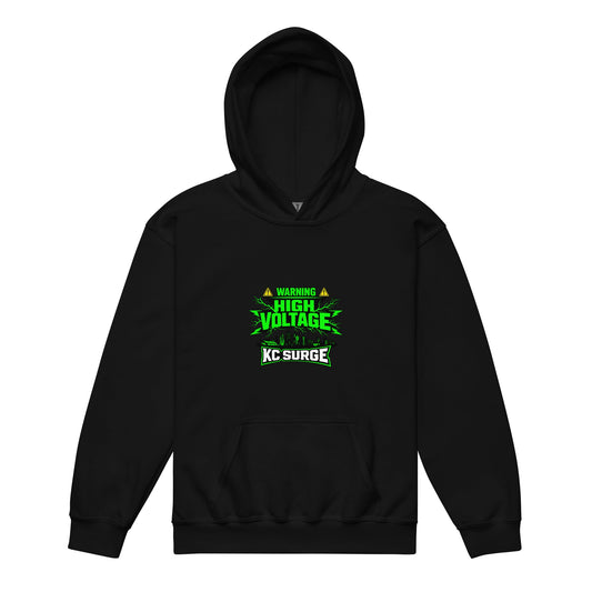 Classic | Youth Hoodie | Kansas City Surge | High Voltage Logo