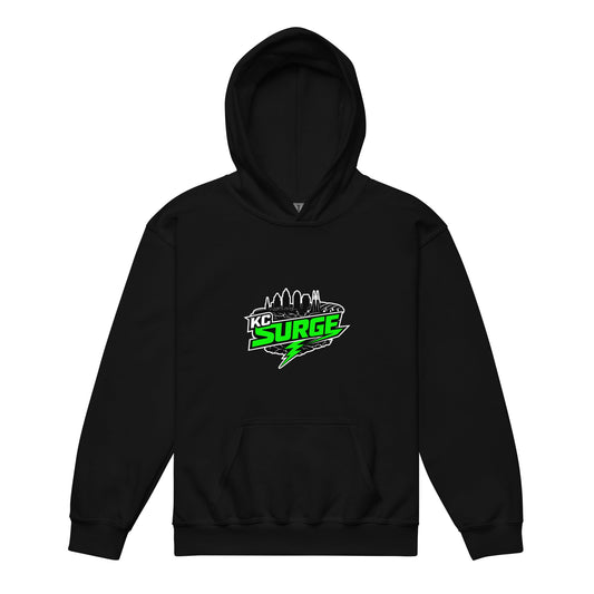 Classic | Youth Hoodie | Kansas City Surge | Neon Skyline Logo