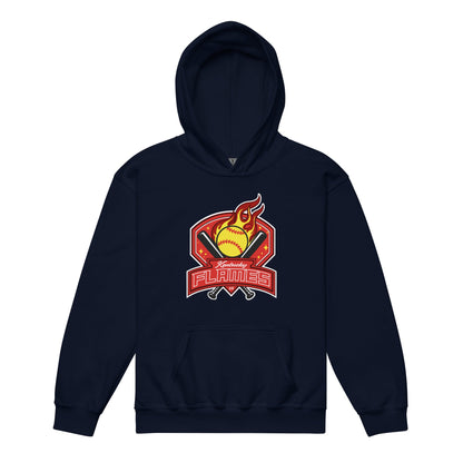Classic | Youth Hoodie | KY Flames | Emblem Logo