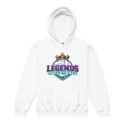 Classic | Youth Hoodie | Lady Legends Volleyball | Crown Logo