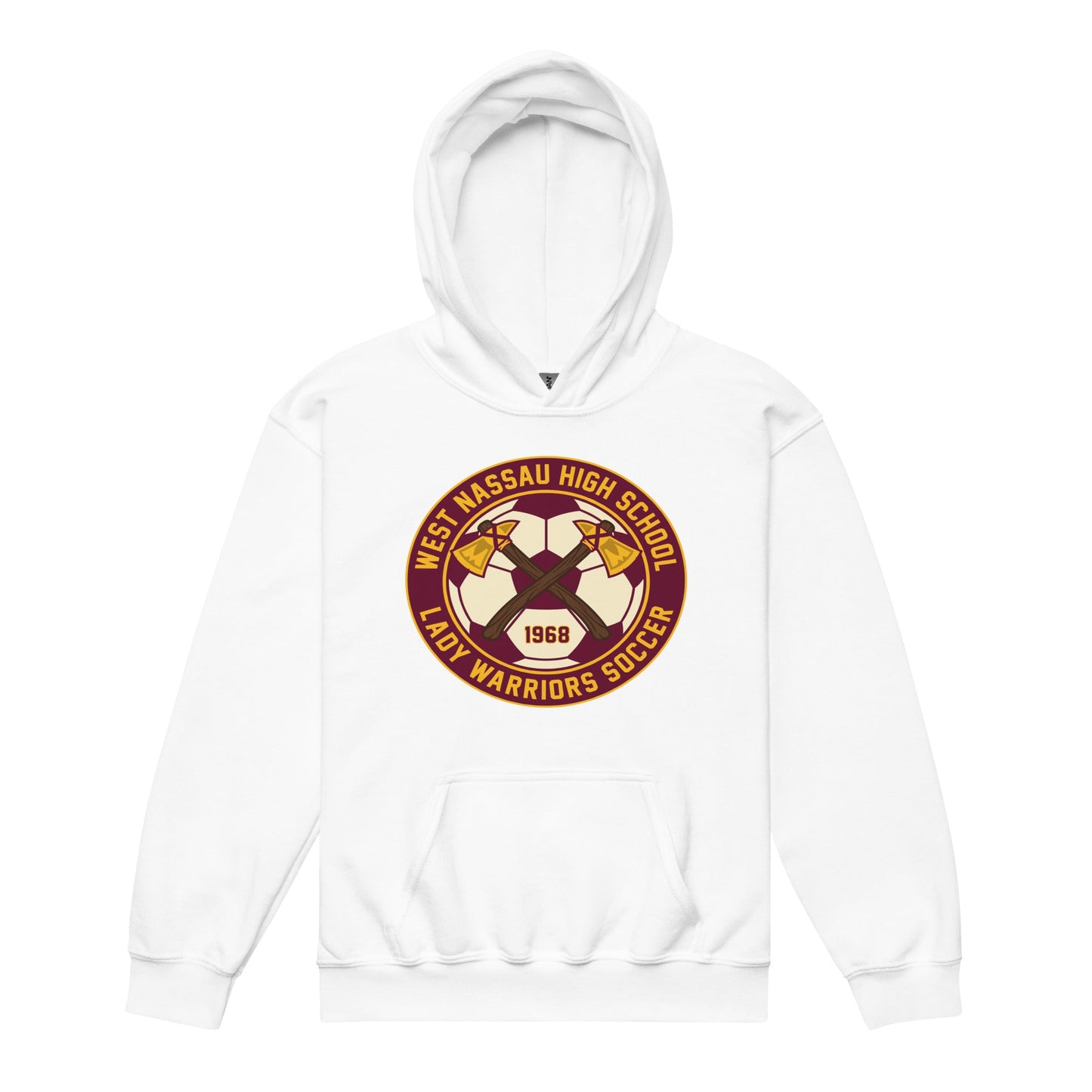 Classic | Youth Hoodie | Lady Warrior Soccer Booster Club | Lady Warriors Logo