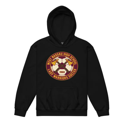 Classic | Youth Hoodie | Lady Warrior Soccer Booster Club | Lady Warriors Logo