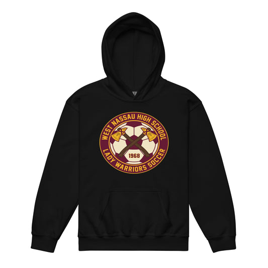 Classic | Youth Hoodie | Lady Warrior Soccer Booster Club | Lady Warriors Logo