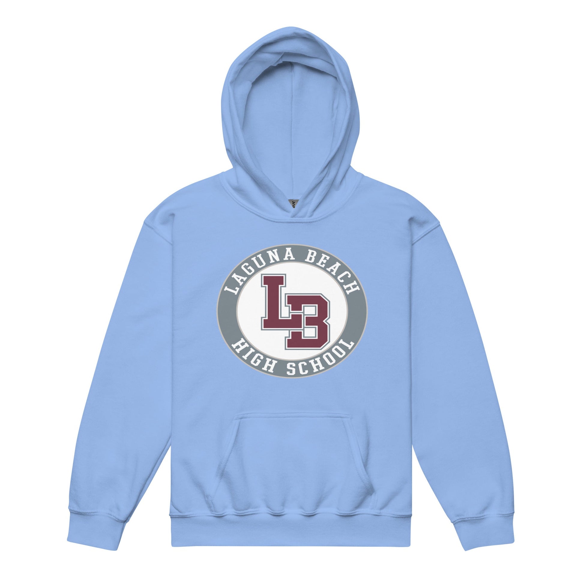 Classic | Youth Hoodie | Laguna Beach High School Wrestling | Badge Logo