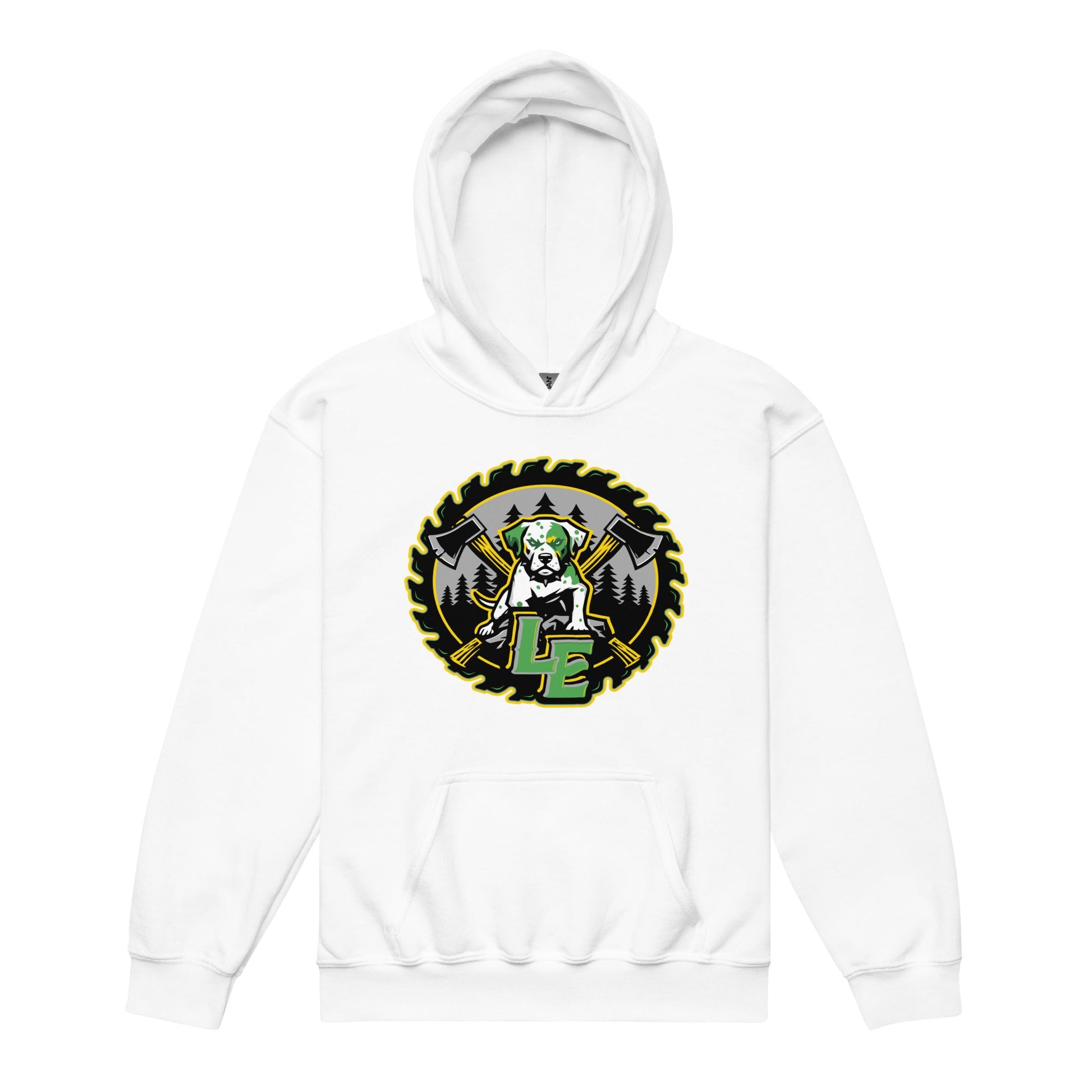 Classic | Youth Hoodie | Lake Erie Power Pines | Saw Logo