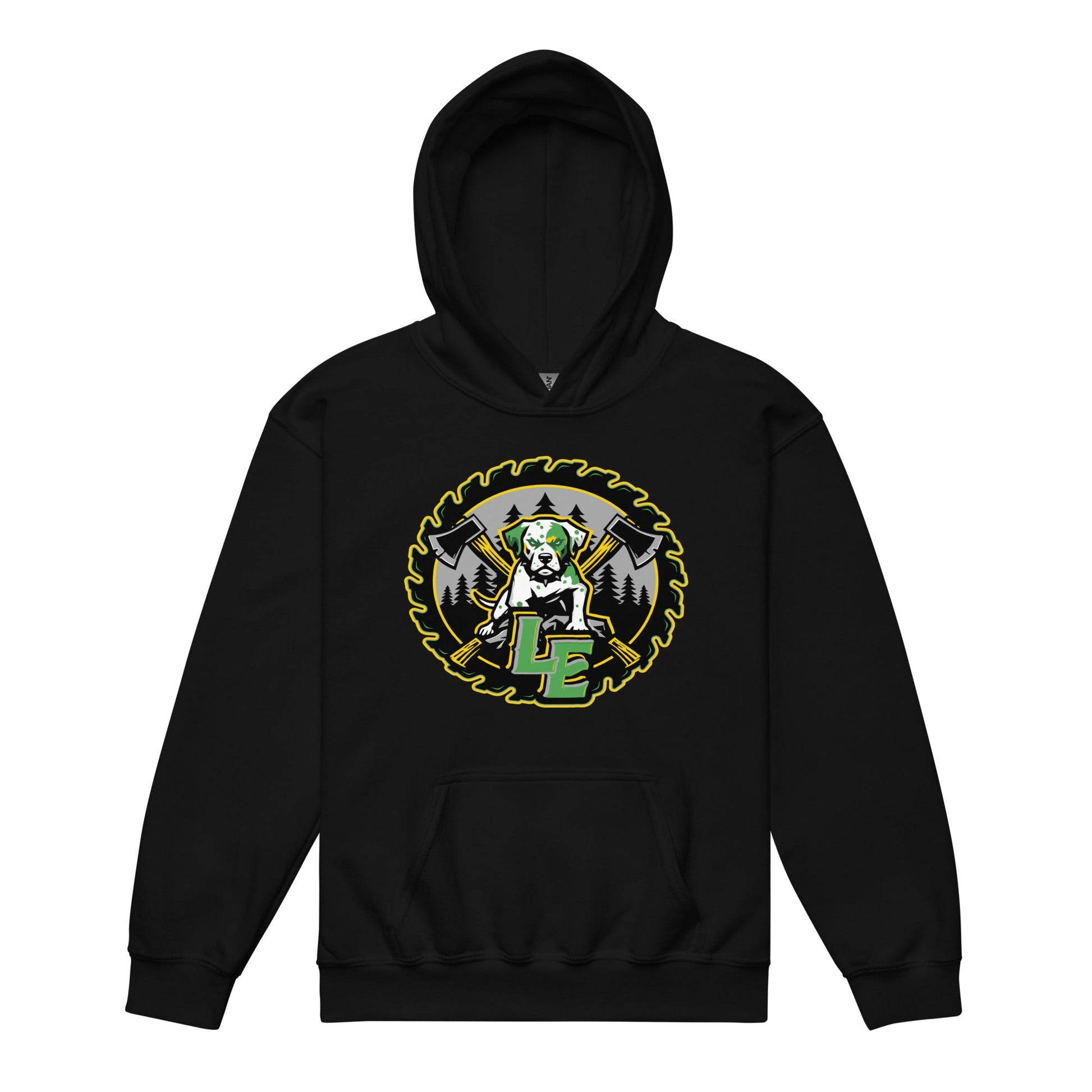 Classic | Youth Hoodie | Lake Erie Power Pines | Saw Logo
