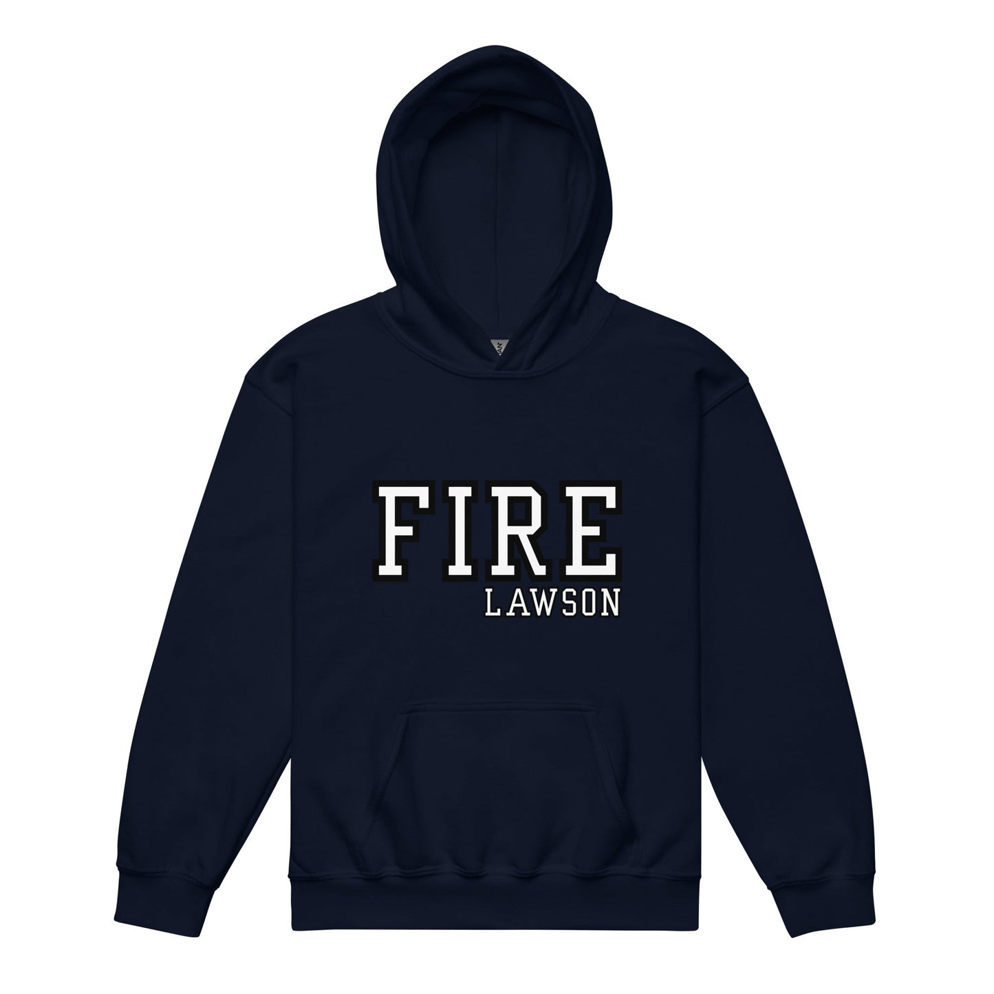 Classic | Youth Hoodie | Lawson Fire Department | Script Logo