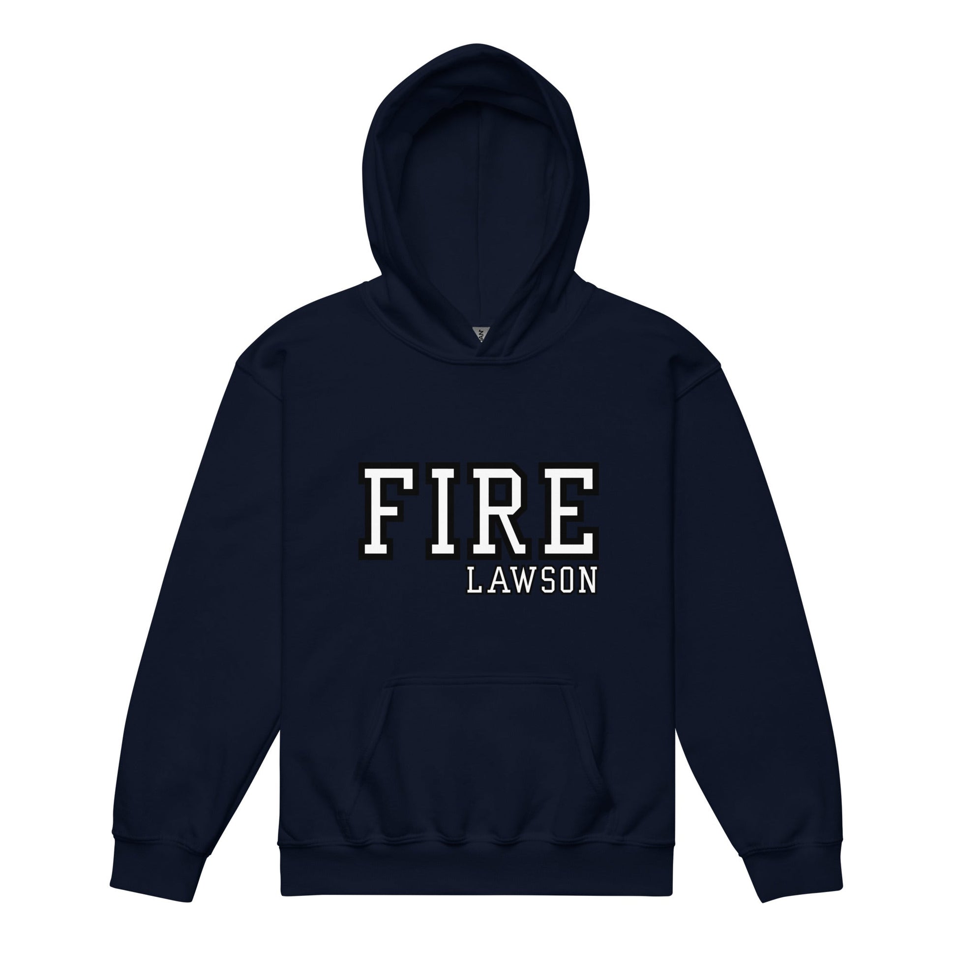Classic | Youth Hoodie | Lawson Fire Department | Script Logo
