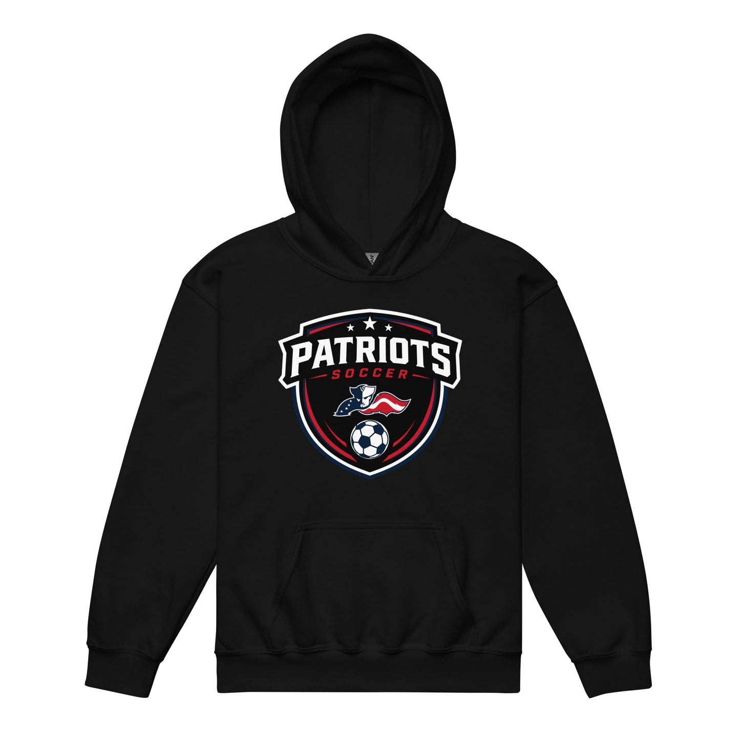 Classic | Youth Hoodie | LFMS Athletics | Patriots Soccer Logo