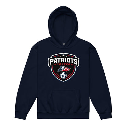 Classic | Youth Hoodie | LFMS Athletics | Patriots Soccer Logo