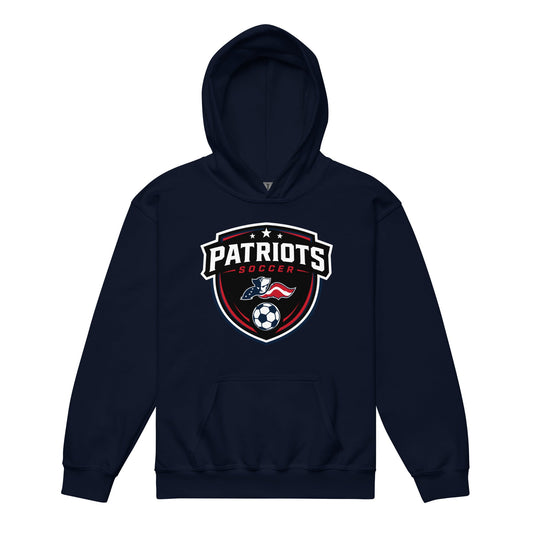 Classic | Youth Hoodie | LFMS Athletics | Patriots Soccer Logo