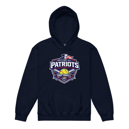 Classic | Youth Hoodie | LFMS Athletics | Patriots Softball Logo