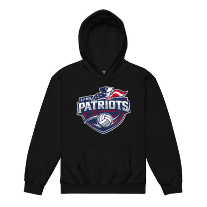 Classic | Youth Hoodie | LFMS Athletics | Patriots Volleyball Logo