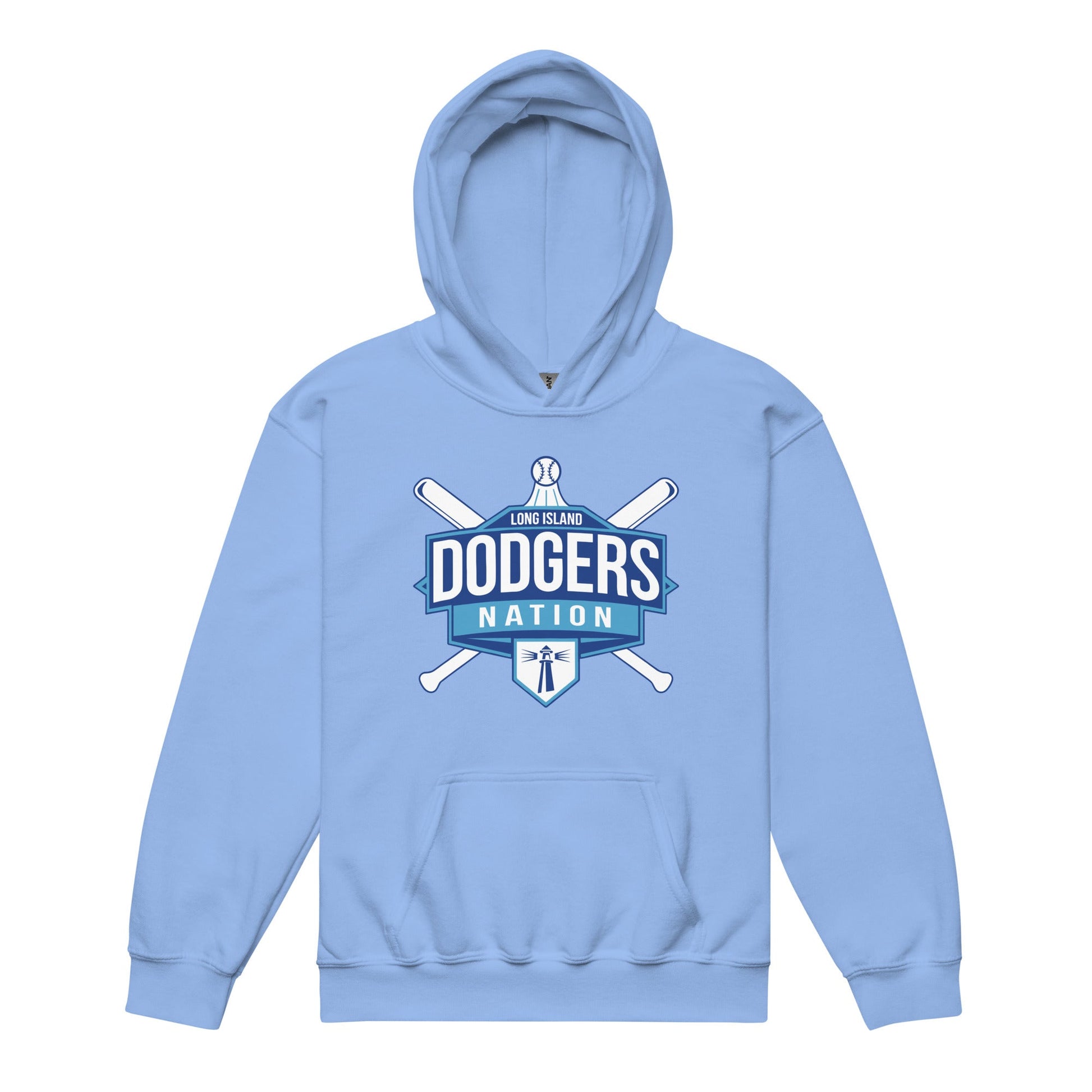 Classic | Youth Hoodie | LI Dodgers Nation | Varsity Crest Logo