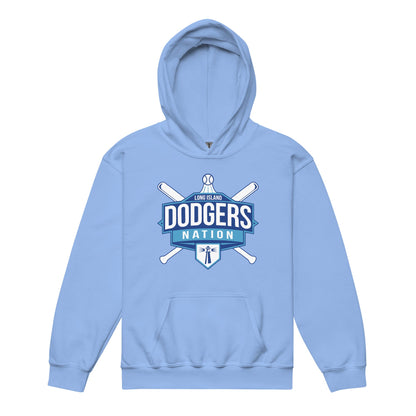 Classic | Youth Hoodie | LI Dodgers Nation | Varsity Crest Logo