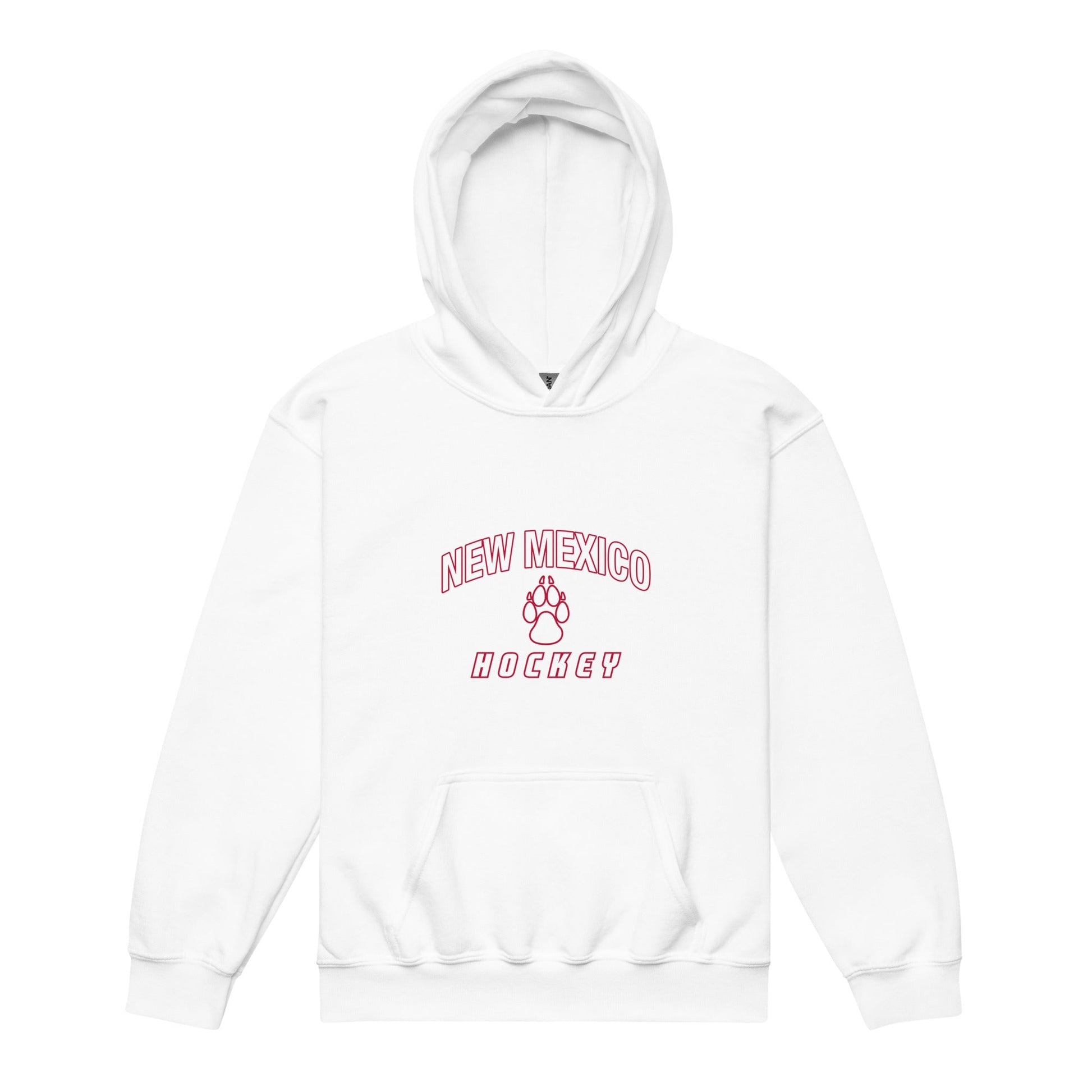 Classic | Youth Hoodie | Lobo Women’s Ice Hockey | Script Logo