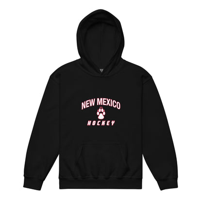 Classic | Youth Hoodie | Lobo Women’s Ice Hockey | Script Logo