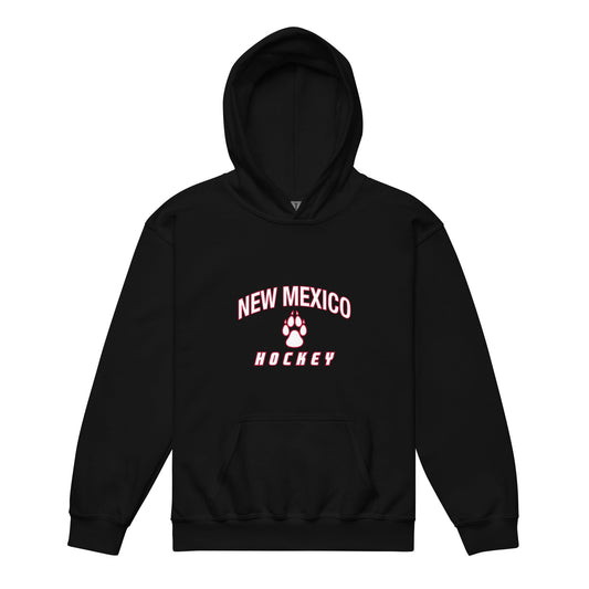 Classic | Youth Hoodie | Lobo Women’s Ice Hockey | Script Logo