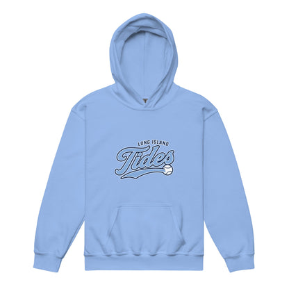 Classic | Youth Hoodie | Long Island Tides Baseball | Athletics Logo