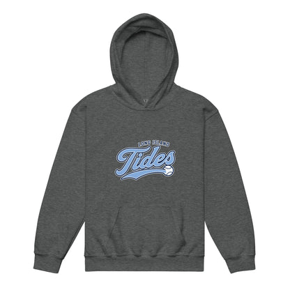 Classic | Youth Hoodie | Long Island Tides Baseball | Athletics Logo