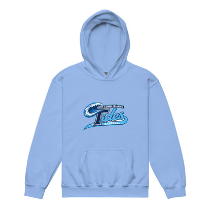 Classic | Youth Hoodie | Long Island Tides Baseball | Ironclad Tides Logo