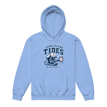 Classic | Youth Hoodie | Long Island Tides Baseball | Valor Logo