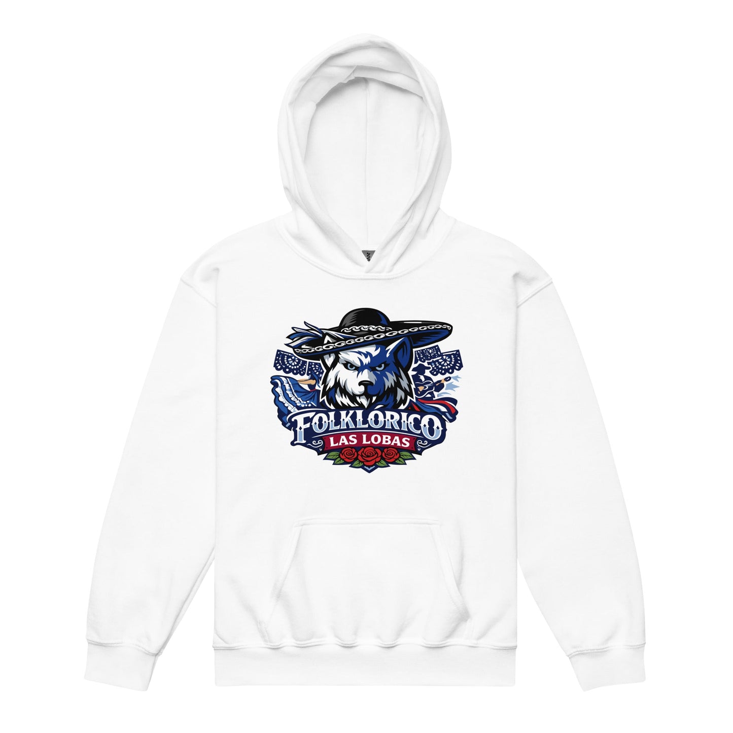 Classic | Youth Hoodie | Los Lobitos | Las Lobas Logo