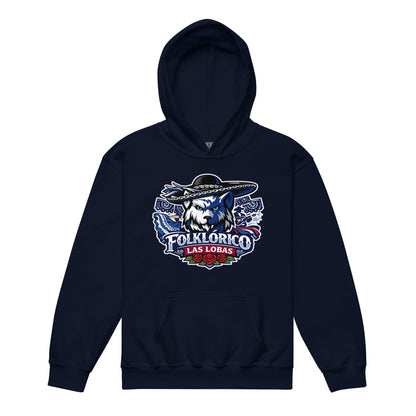 Classic | Youth Hoodie | Los Lobitos | Las Lobas Logo